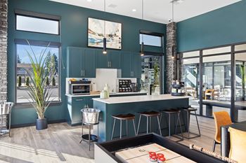 Entertainment lounge with recreational games
